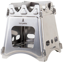 Load image into Gallery viewer, kampMATE WoodFlame Stainless Steel Stove
