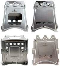 Load image into Gallery viewer, kampMATE WoodFlame Stainless Steel Stove
